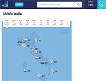 Tablet Screenshot of meteoconsult.it