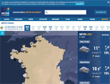 Tablet Screenshot of plage.meteoconsult.fr