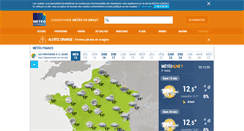 Desktop Screenshot of france.meteoconsult.fr