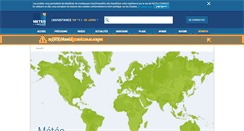 Desktop Screenshot of monde.meteoconsult.fr